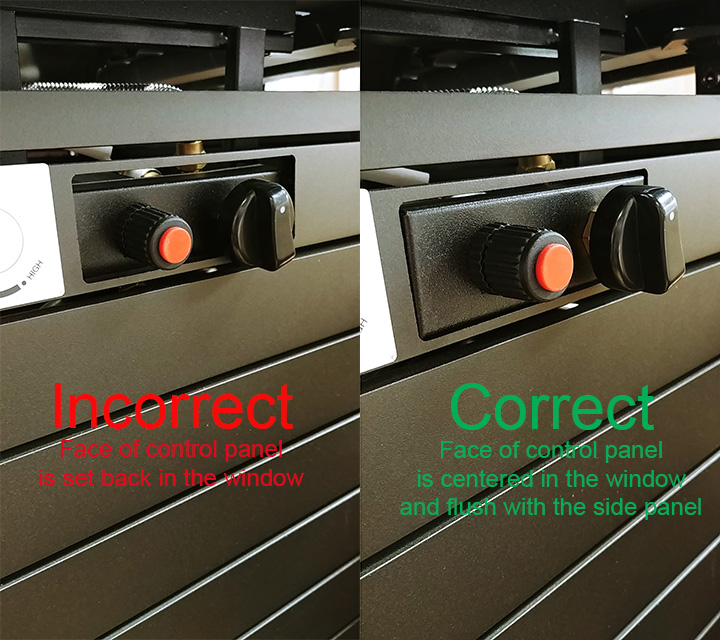 control panel